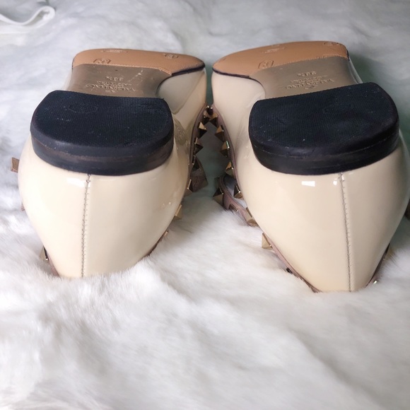❤️SOLD❤️Valentino rockstud belle cage flats 38.5 - Picture 6 of 9